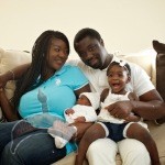 1 714 150x150 Mercy Johnson shares family Photos with Hubby, daughter & new born son
