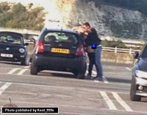 1101 Photos: Couple Nabbed having s3x in a car park in Kent