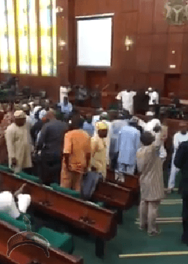 2 1 Update on Natl assembly Turmoil: Speaker finally gains access into House