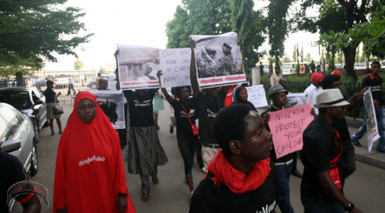 73 Pics: #Bringbackourgirls group pour to the street to protest killing of 47 Yobe students