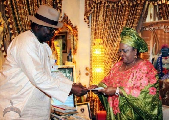 Patience Jonathan1 Photos: Patience Jonathan shows off her National I.D card