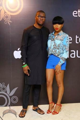 mo4 Photos: Mocheddah & boo spotted showing off love at the Etisalat iParty