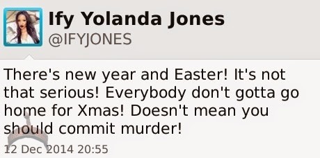 220 Ify Yolanda Jones disagress with Wale Gates defence of maid/baby killer