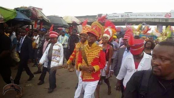 Amaechi4 Hehe! See Gov. Amaechis costume to Rivers State carnival
