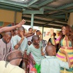 c 150x150 Photos: Nollywood Actress Empress Njamah visits Kids with Down Syndrome !