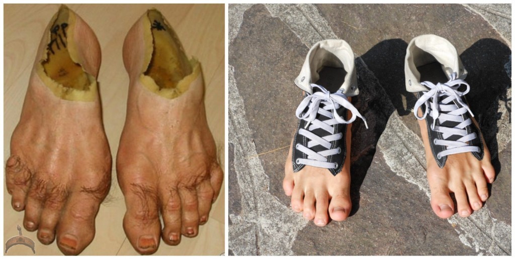 Human Foot Shoes