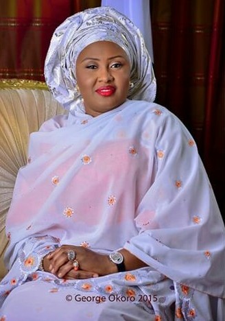Check out Official portrait of The 1st Lady of Nigeria, Mrs Aisha ...