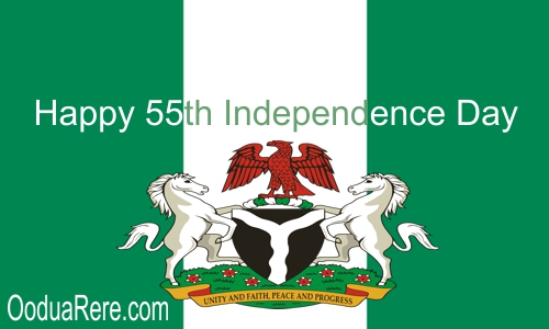 happy 55th independence day nigeria