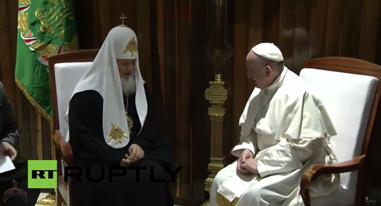 Patriarch Kirill Pope Francis