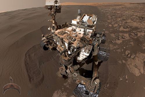 nasa rover-selfie