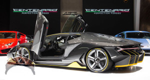 Lamborghini Centenario, 6.5-liter V12.