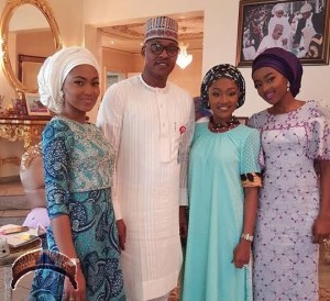 president buhari daughters