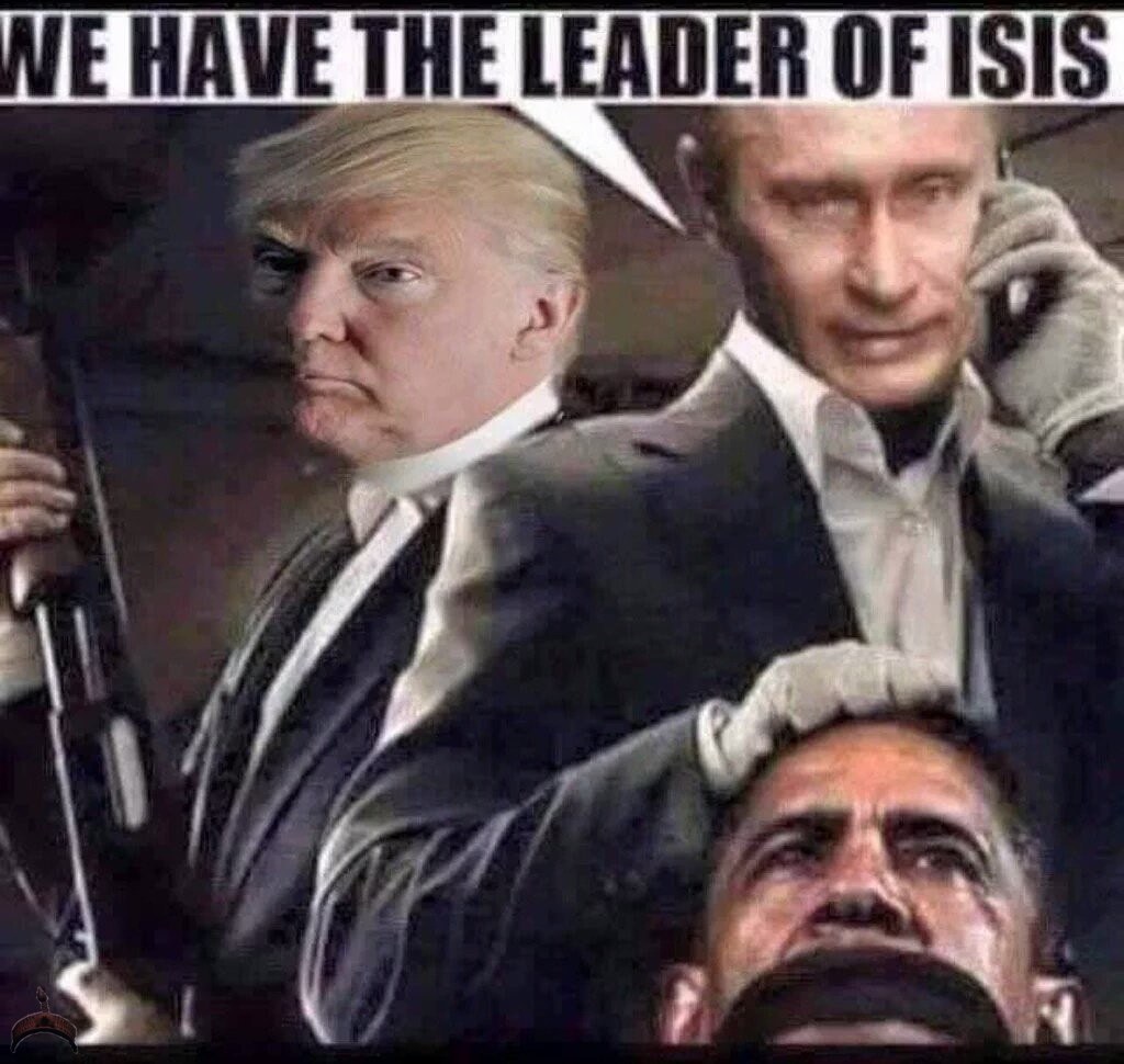 We have the leader of ISIS
