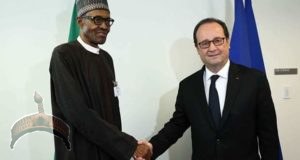 buhari french president