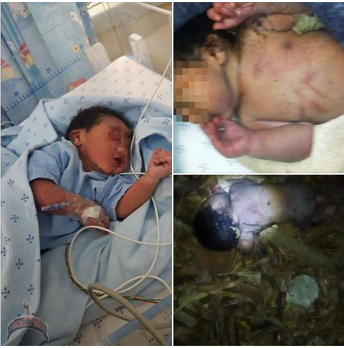 baby dumped in south africa