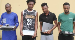 EFCC Nabbed 4 Internet Suspected Fraudsters In Lagos