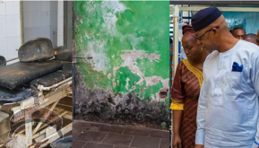 Dapo Abiodun Visits OOUTH Shocked By The Deplorable Substandard State