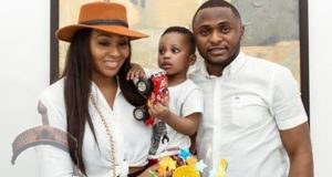 Ubi Franklin family wife son