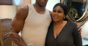 Constance Owoyomi Pictured With Anthony Joshua