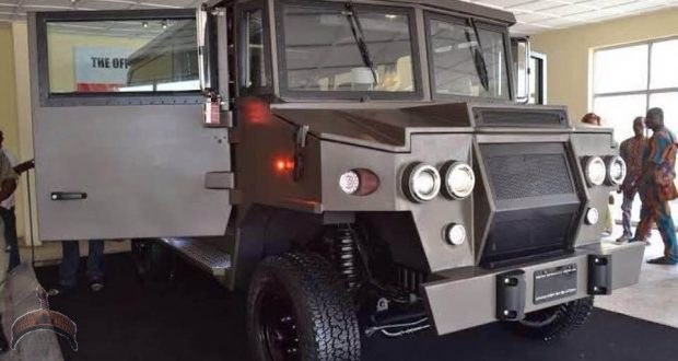 Armored-Vehicle🚗Named Tekowi Manufactured Two Obasa Brothers Unveiled Ijero Ekiti