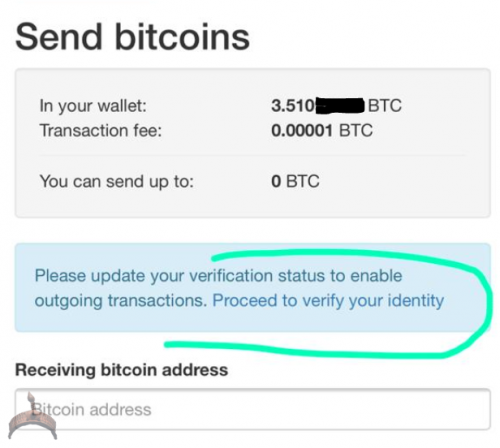 one of localbitcoins blocked account