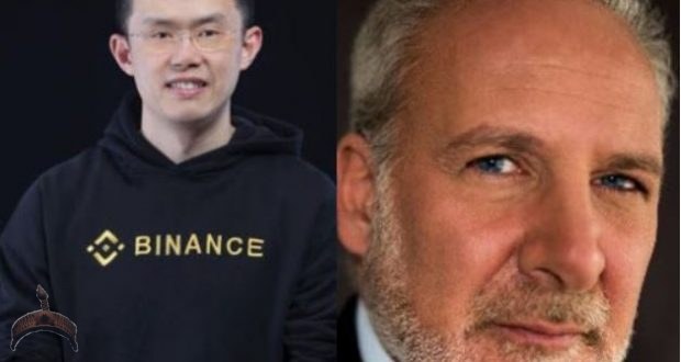 Binance CEO of Binance, CZ Lambast Peter Schiff for His Stern Criticism of Bitcoin (BTC)