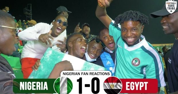 Football Fans Reacts To Nigeria Vs Egypt Match