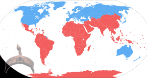Global South in red