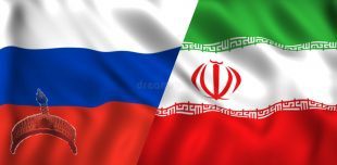 russia iran flag