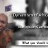 Dynamism of African slavery and the Europeans among us
