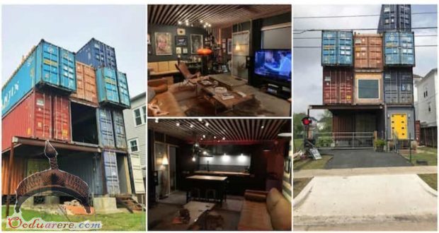 Man Builds Fine House with 11 Containers, Photos of Its Stunning Interior Amaze Many