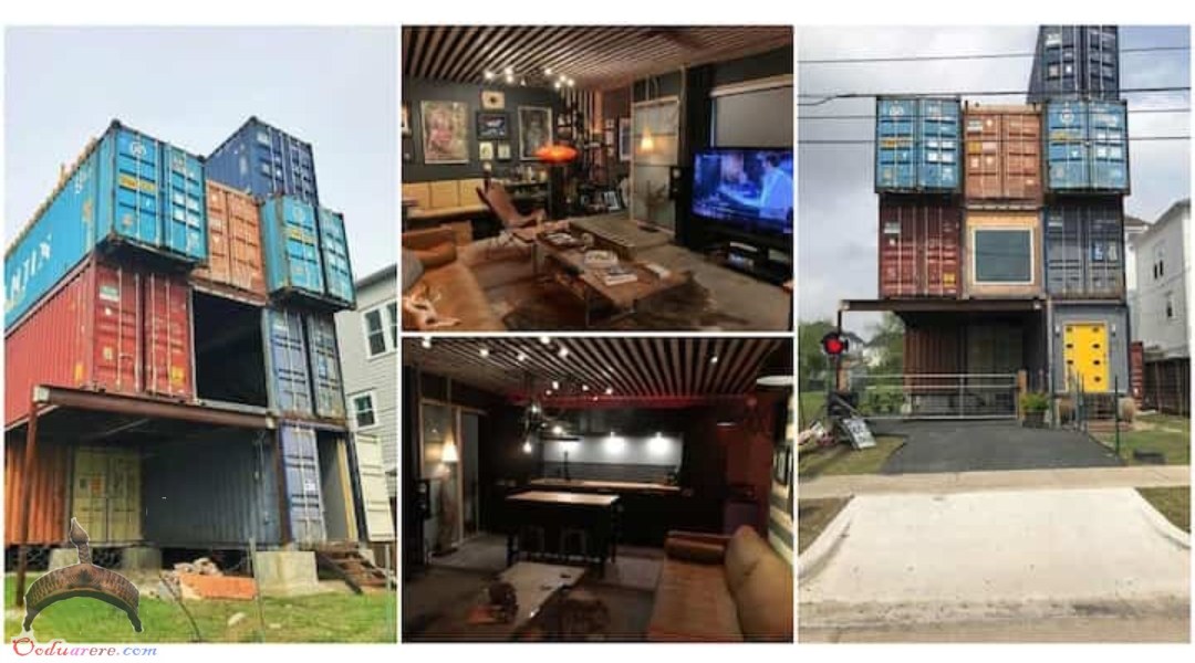 Man Builds Fine House with 11 Containers, Photos of Its Stunning Interior Amaze Many