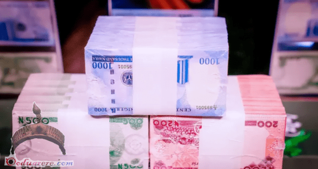 bn cash limits cbn new naira
