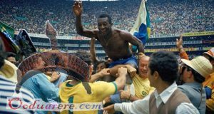 Pele, pictured here in 1970, is the only player to have won three World Cups. © Alessandro Sabattini / Getty Images