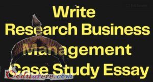 Business Case Study Essay 