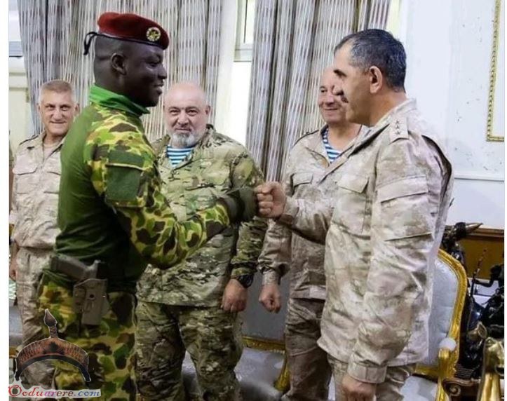 Minister of Defense of Russia to Burkina Faso