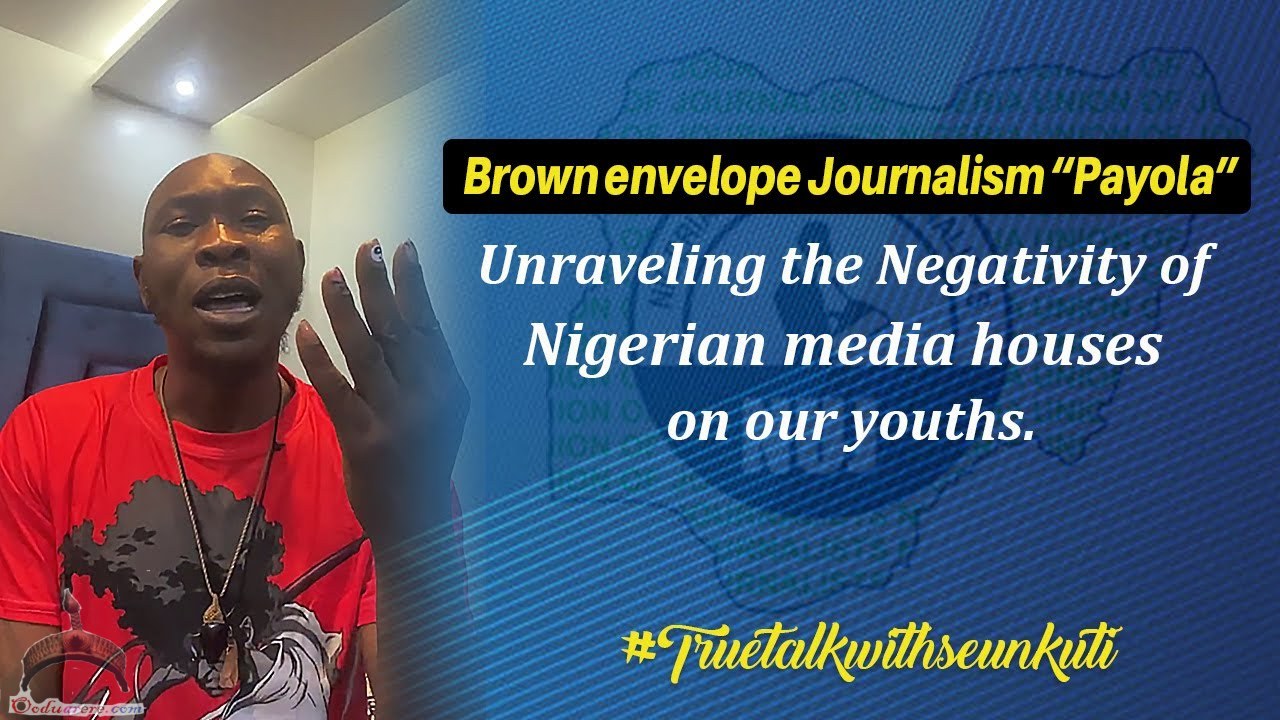 Nigerian journalists should stop promoting negativity in young Nigerians - Seun Kuti