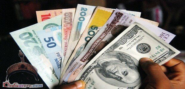 Nigerian Naira to Dollar exchange