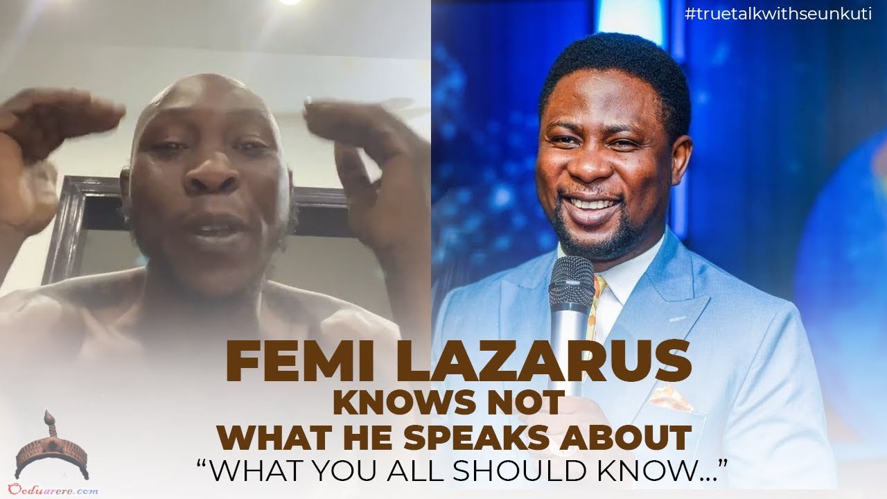 Femi Lazarus knows not what he speak about