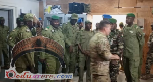U.S. troops withdraw from Air Base 101 near Niamey, Niger