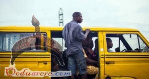 Danfo conductor lagos