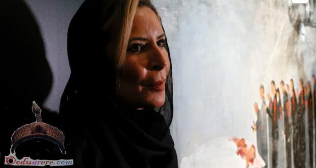 Gaddafi's daughter's art