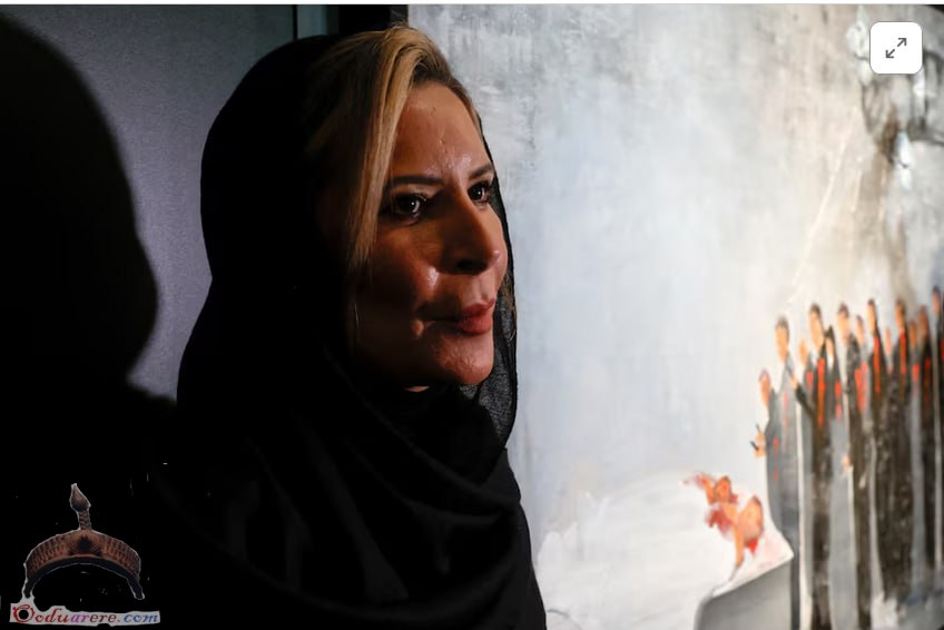 Gaddafi's daughter's art