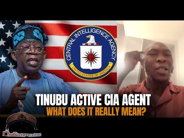 tinubu cia agent