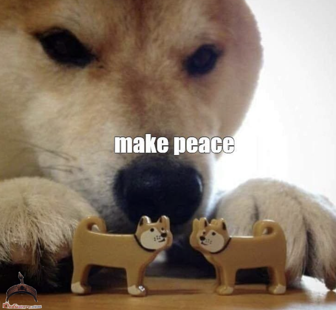 make peace