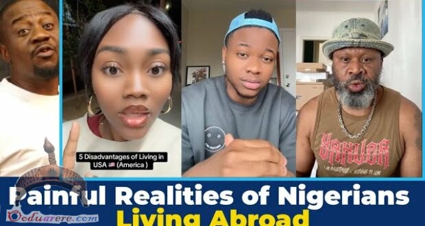 painful things Nigerians go through abraod