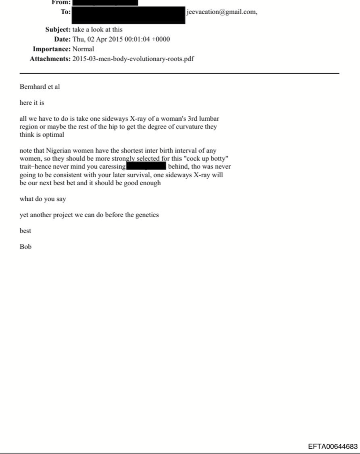 epstein file mention Nigerian women